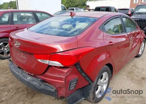 2012 Hyundai Elantra Gls (Ulsan Plant) from USA, damaged, VIN KMHDH4AE5CU462834